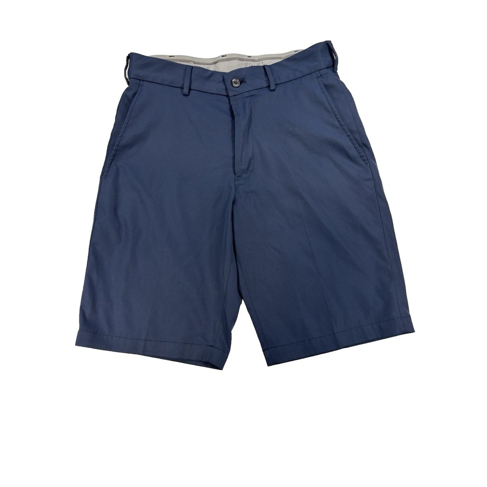 Walter Hagen 11 Men's 30 Navy Blue Performance Golf Shorts Athleisure Active